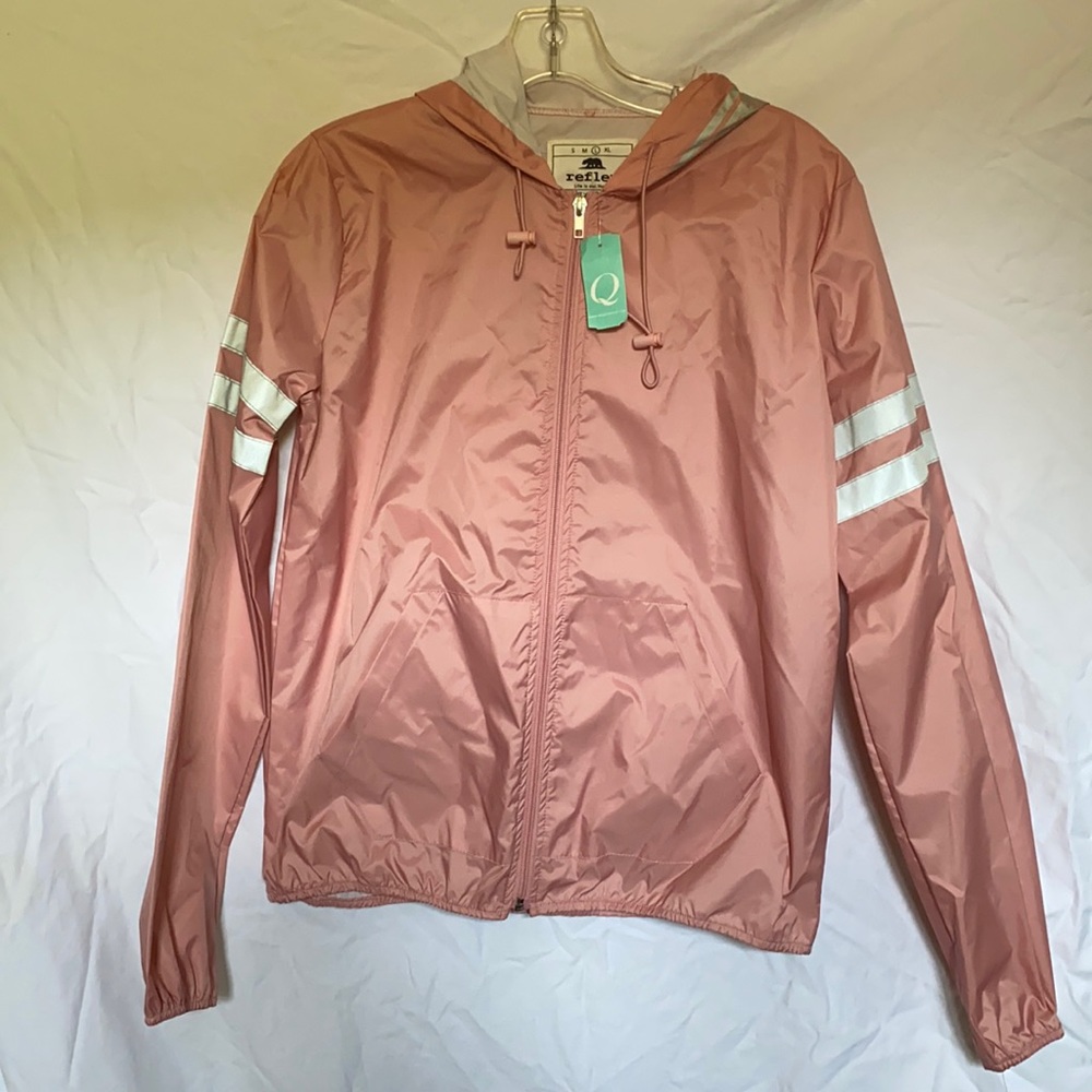 Pink wind breaker